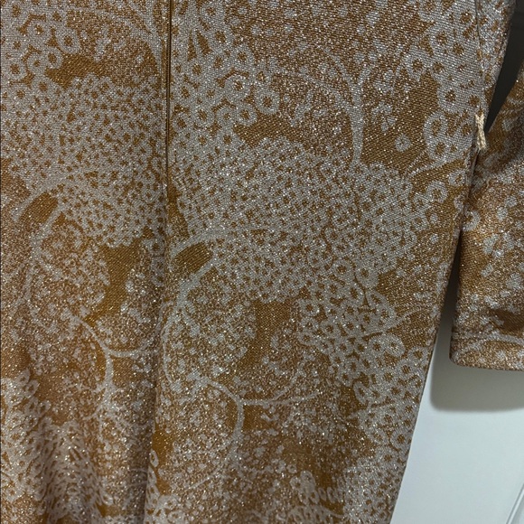 Vintage Tannel Knits Metallic Knit Maxi dress - Picture 7 of 9